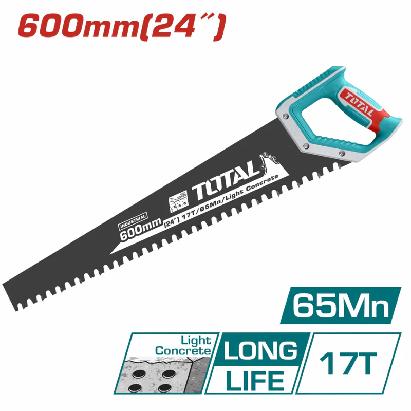 SERRUCHO 24" NEGRO PARA HORMIGON INDUSTRIAL SUPER TOTAL (THTLCS1241)