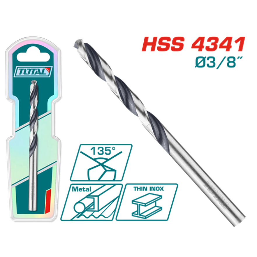 BROCA LAMINA 3/8" INDUSTRIAL SUPER TOTAL