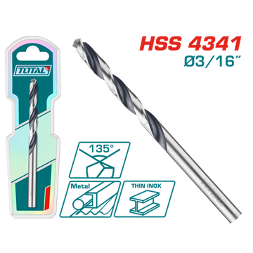 BROCA LAMINA 3/16" INDUSTRIAL SUPER TOTAL