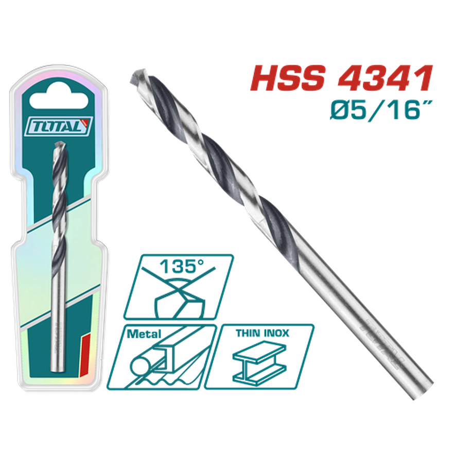 BROCA LAMINA 5/16" INDUSTRIAL SUPER TOTAL