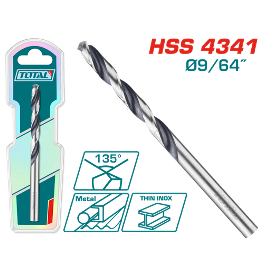 BROCA LAMINA 9/64" INDUSTRIAL SUPER TOTAL