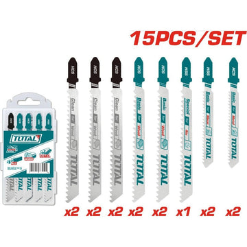 SET DE SEGUETA SIERRA CALADORA X 15 PZS SUPER TOTA