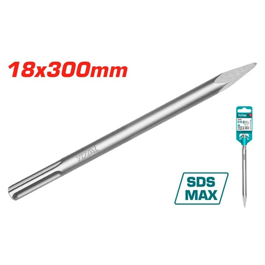 CINCEL PUNTA SDS MAX 18 X 300 MM SUPER TOTAL