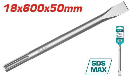 CINCEL PLANO SDS MAX 18 X 600 X 50 MM SUPER TOTAL