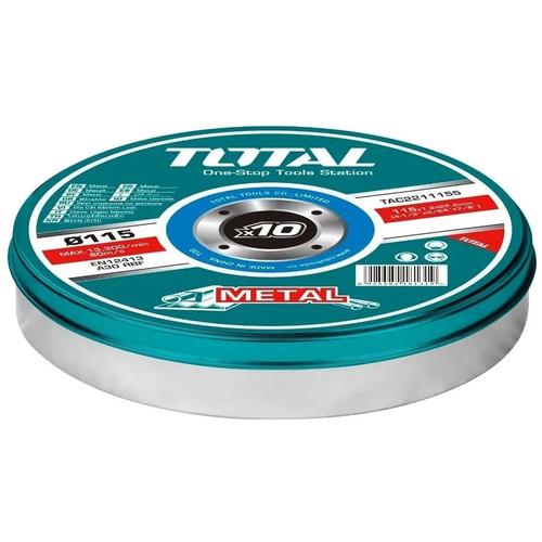 DISCO (4-1/2") METAL & INOX 15x1.2x22.2MM LATA X 10PZS (TOTAL)