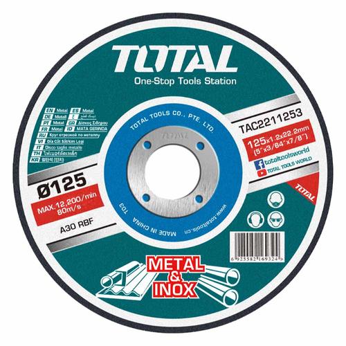 DISCO (5") METAL 125x1.2x22.2MM (TOTAL)