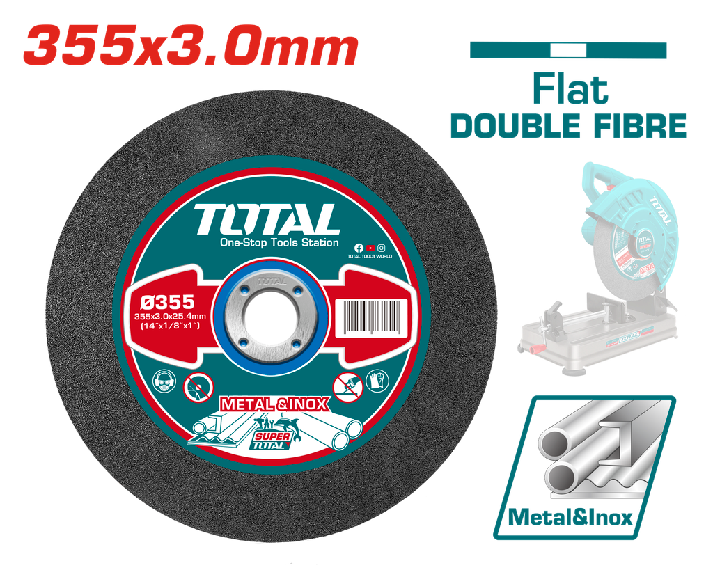 DISCO CORTE METAL 14" SUPER TOTAL (TAC2303558)