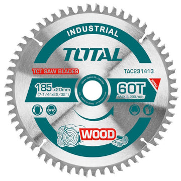 DISCO (7-1/4") MADERA 60T / TUNGSTENO (TOTAL)