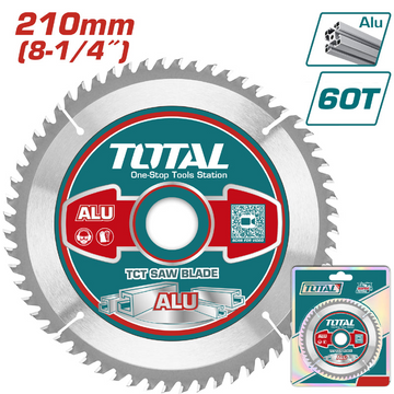 DISCO (8-1/4") ALUMINIO 60T / INDUSTRIAL (TOTAL)
