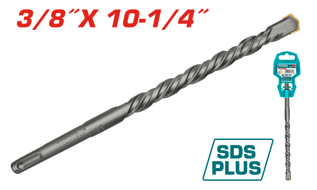 BROCA SDS PLUS 3/8 X 10-1/4" INDUSTRIAL SUPER TOTAL