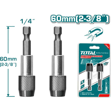 COPA TORNILLO 2-3/8" IMANTADA JUEGO X 2 PZS SUPER TOTAL