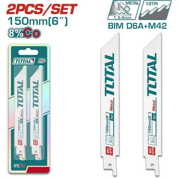 SET DE SEGUETA SIERRA SABLE X2PCS PARA METALES (TOTAL)