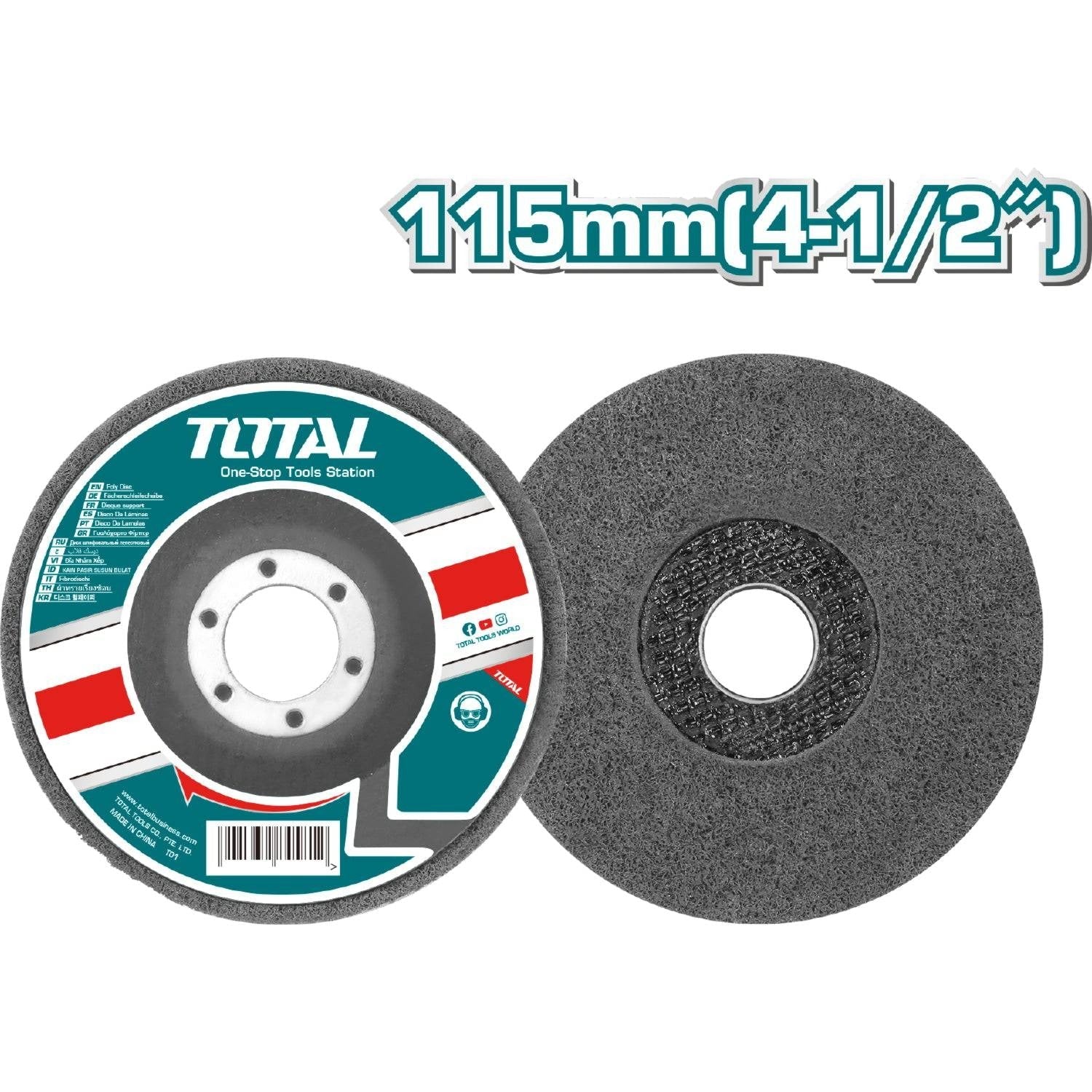 DISCO ESPONJA 4-1/2" SUPER TOTAL