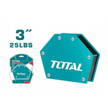 ESCUADRA MAGNETICA 3" (25LB) PARA SOLDAR / 5 ANGULOS (TOTAL)