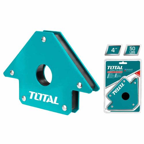 ESCUADRA MAGNETICA 4"(50LB) PARA SOLDAR / 3 ANGULOS (TOTAL)