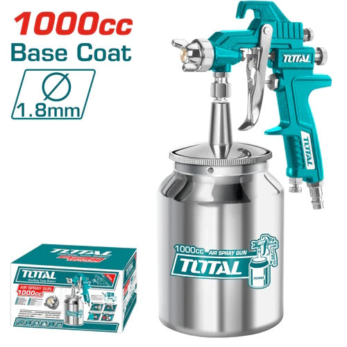PISTOLA DE PINTAR 1.8MM (1000CC) / DE VASO / PARA BASE (TOTAL)