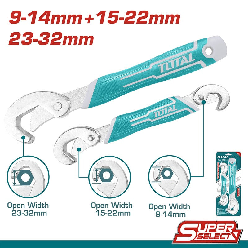 LLAVE MULTIUSOS ENCAUCHETADA X 2 PZS TOTAL