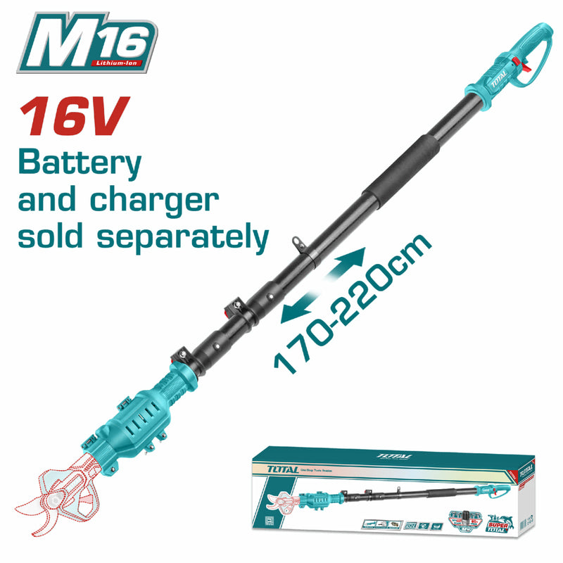 EXTENSION PLEGABLE 17-22M PARA TIJERA JARDINERIA 16V  INDUSTRIAL SUPER TOTAL (TERLI1658)