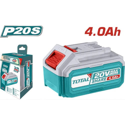 BATERIA 20V (4,0AH) INDUSTRIAL ION LITHIUM SUPER TOTAL
