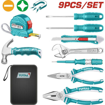 KIT DE HERRAMIENTAS X 9 PZS TOTAL