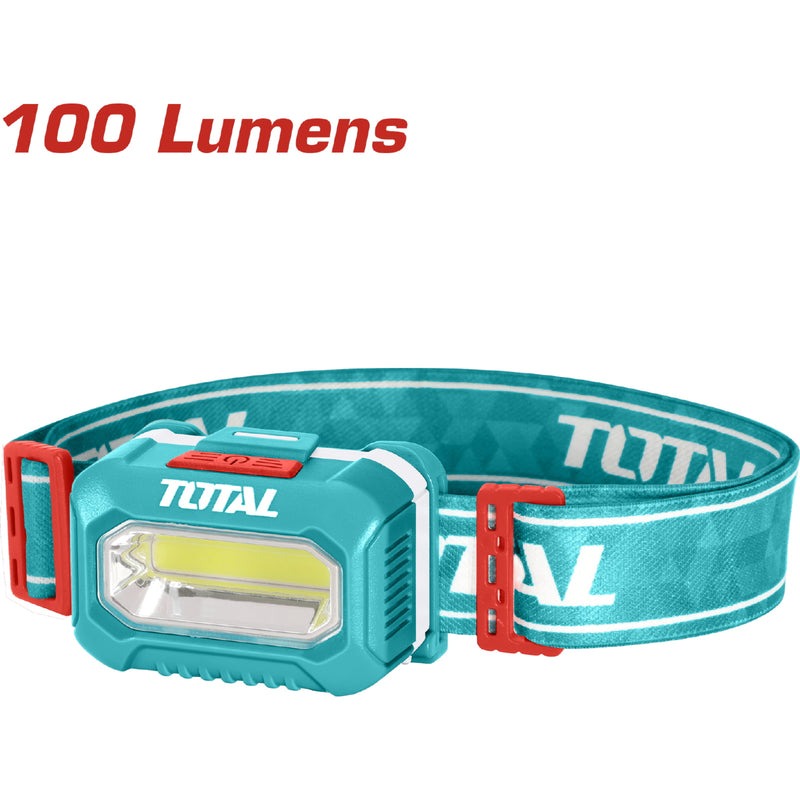 LINTERNA MINERO 100 LUMENES SUPER SELECT TOTAL NO INCLUYE PILAS