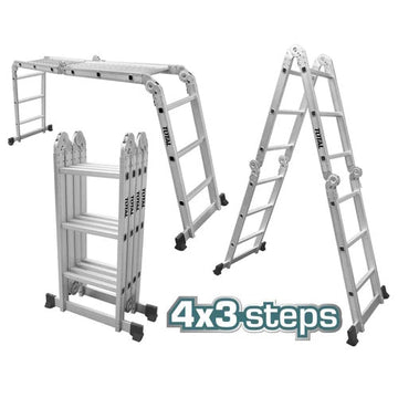 ESCALERA MULTIPOSICIÓN 4X3 PASOS (3.36M) (TOTAL)