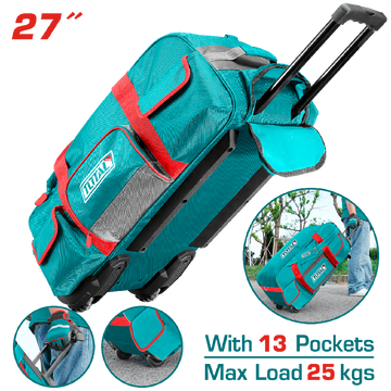 BOLSO DE HERRAMIENTA 27" CON RODACHINES CAP 27KG TOTAL (THRRTB2712)