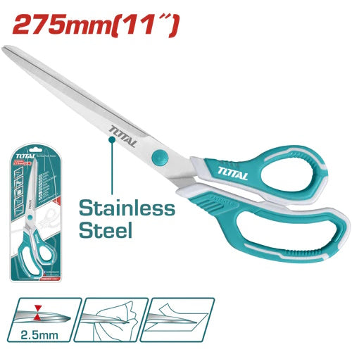 TIJERA (11") MULTIUSO / ACERO INOXIDABLE  (TOTAL)