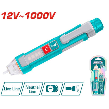 PROBADOR DE CORRIENTE DIGITAL 12V - 1000V SUPER TOTAL