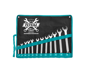 JUEGO DE LLAVES MIXTAS (6-24MM) X 12PZS / INDUSTRIAL (TOTAL)