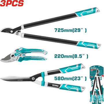 TIJERA PODAR INDUSTRIAL BLISTER X 3 PZS (TOTAL)