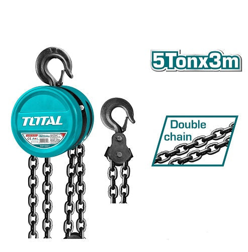 DIFERENCIAL DE CADENA 5T X 3MT / INDUSTRIAL (TOTAL)