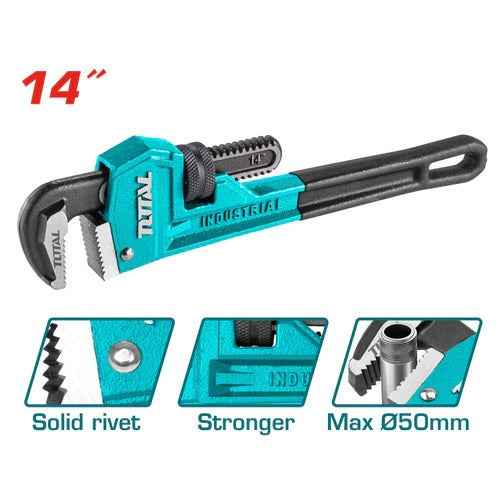 LLAVE DE TUBO (14") TIPO INGLESA (TOTAL)