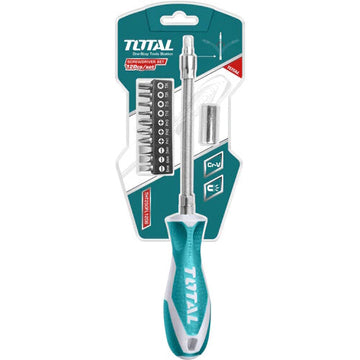 DESTORNILLADOR FLEXIBLE CON PUNTAS X 12PZS (TOTAL)