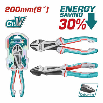 CORTAFRIO 8" CORTE DIAGONAL CROMO VANADIUM INDUSTRIAL TOTAL