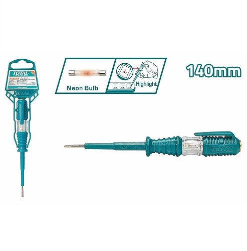 PROBADOR DE CORRIENTE (100-500V) AC PEQUEÑO  (TOTAL)
