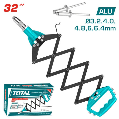 REMACHADORA (32") TIPO ACORDEON (3,2MM-6,4MM) (TOTAL)
