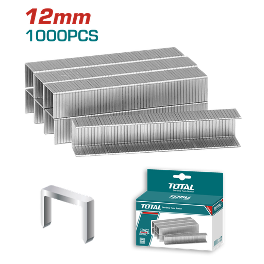 GRAPA 12MM PARA GRAPADORA NEUMATICA TOTAL