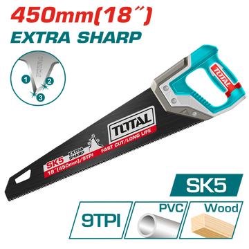 SERRUCHO 18" NEGRO INDUSTRIAL SUPER TOTAL (THT55188)