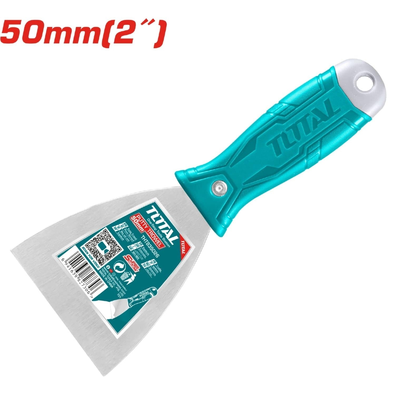 ESPATULA 2" MANGO PLASTICO TOTAL