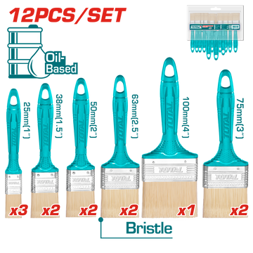 BROCHA X 12 PZS SUPER TOTAL