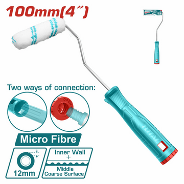 RODILLO FELPA 4" BLANCO MICROFIBRA SUPER TOTAL (THT85046)