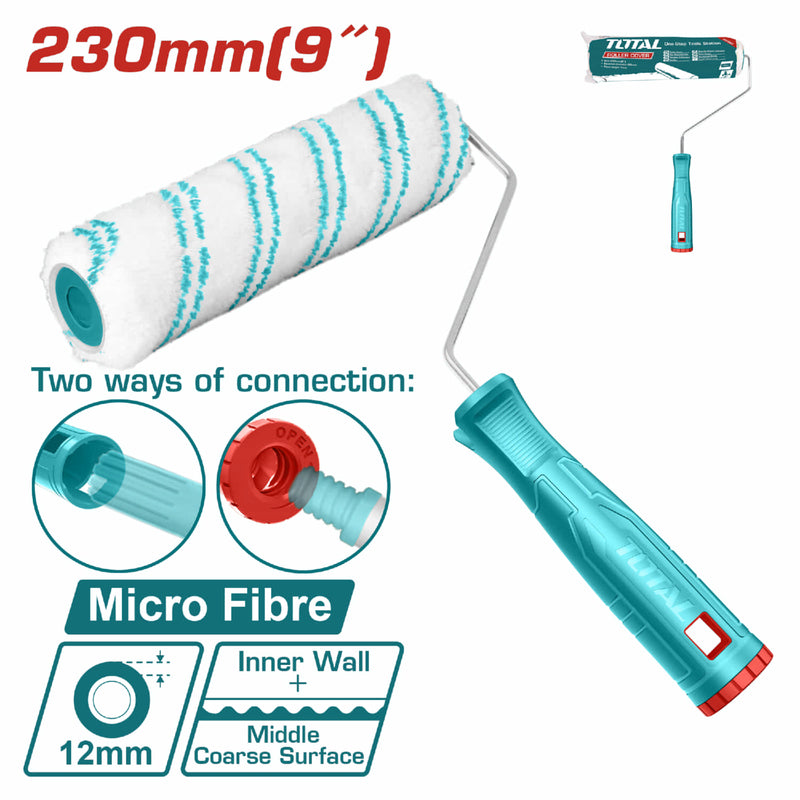 RODILLO 9" BLANCO MICROFIBRA SUPER TOTAL (THT85096)