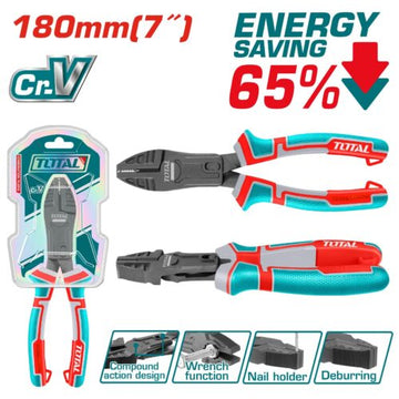 CORTAFRIO MULTIFUNCIONAL 7" CROMO VANADIUM INDUSTRIAL TOTAL