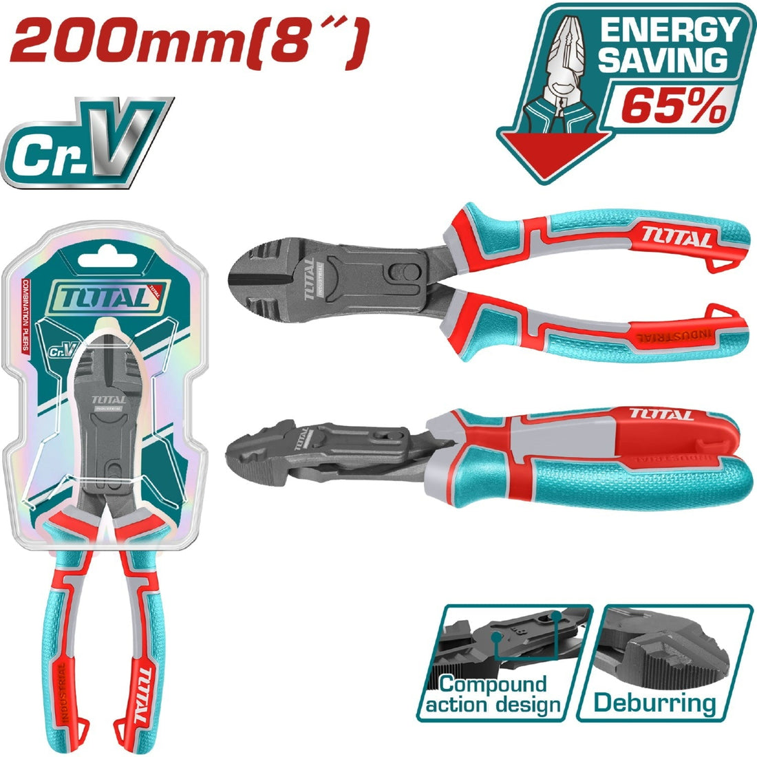 CORTAFRIO 8" CROMO VANADIUM INDUSTRIAL TOTAL (THTC530806)