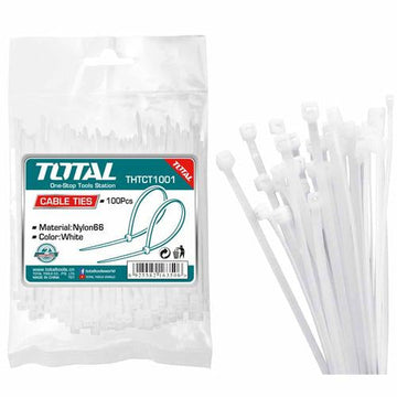 AMARRE PLASTICO BLANCO X 300MM X 100PZS (TOTAL)
