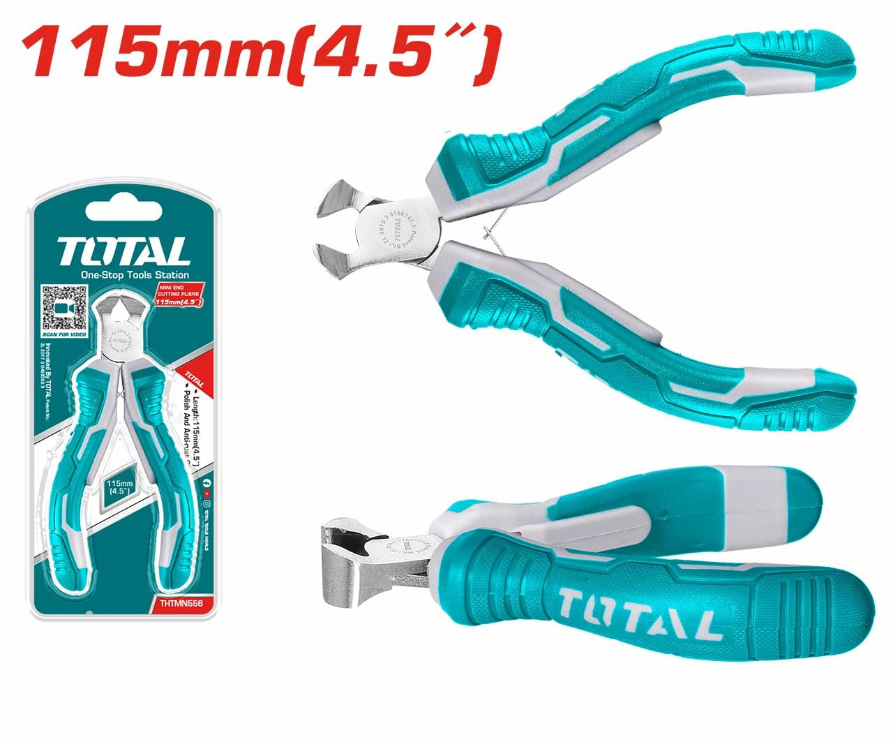 MINI ALICATE (4-1/2") TIPO TENAZA (TOTAL)