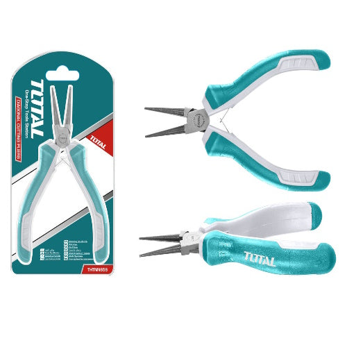 MINI ALICATE (4-1/2") PUNTA REDONDA (TOTAL)