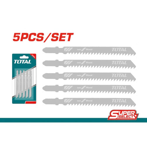 HOJAS DE SIERRA CALADORA PARA MADERA SUPER SELECT X 5 PZS (TOTAL)
