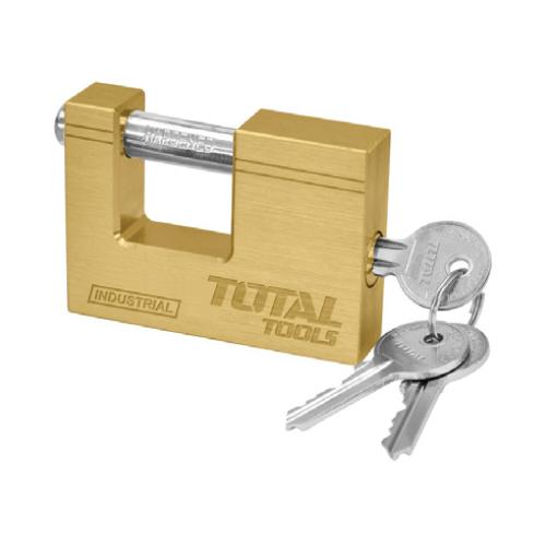 CANDADO (90MM) LATON ANTI CIZALLA (TOTAL)